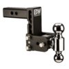 TS10037B B&W TOW AND STOW DUAL BALL 2 ADJ BALL MOUNT 5 DROP/5-1/2 RISE, BLACK