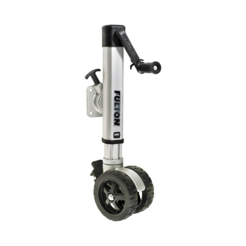 F2 Marine Trailer Jack Twin & Wide Track 1413020134, 1,600 lbs. Bolt-On