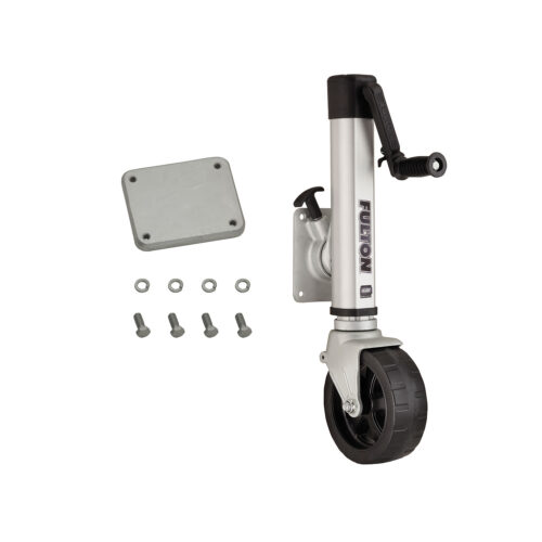 F2 Marine Trailer Jack Twin & Wide Track 1413050334, 1,600 lbs. Weld-On