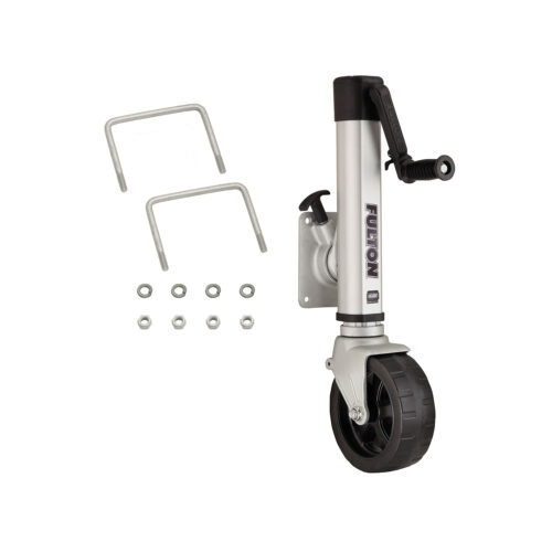 F2 Marine Trailer Jack Twin & Wide Track 1413140334, 1,600 lbs. Bolt-On