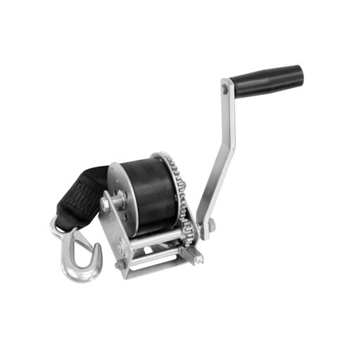 Fulton 142003 Trailer Winch, Single-Speed, 900 lbs. Capacity, 15 ft. Strap