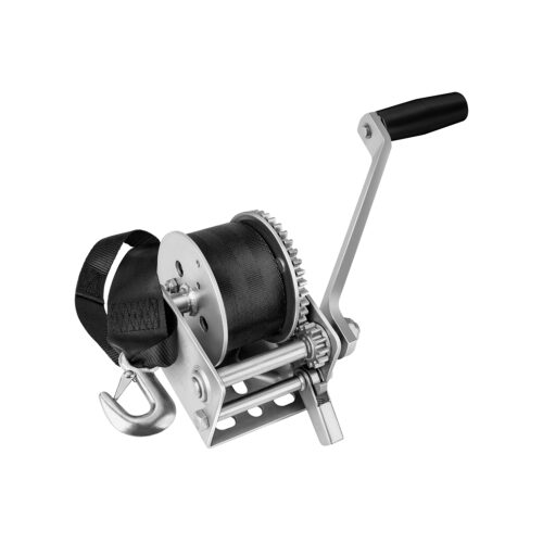 Fulton 142006 Trailer Winch, Single-Speed, 900 lbs. Capacity, 12 ft. Strap