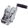 Fulton 142101 Trailer Winch, Single-Speed, 1,100 lbs. Capacity, No Strap