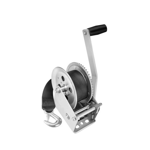 Fulton 142305 Trailer Winch, Single-Speed, 1,800 lbs. Capacity, 20 ft. Strap