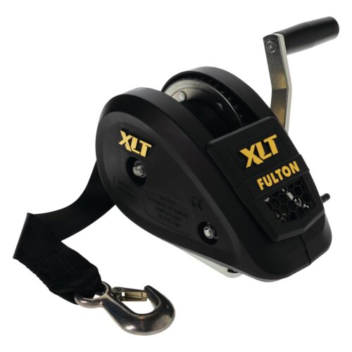 Fulton XLT 142313 Marine Trailer Winch Single-Speed 1,500 lbs. 20 ft. Strap