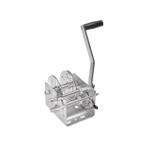 Fulton 142400 Trailer Winch, Two-Speed, 2,000 lbs. Capacity, No Strap