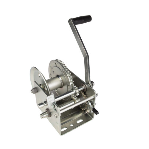 Fulton 142421 Trailer Winch, Two-Speed, 3,200 lbs. Capacity, No Strap