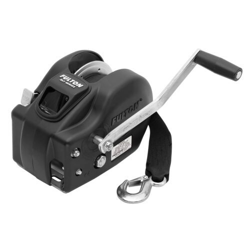 Fulton 142425 Trailer Winch, Two-Speed, 3,200 lbs. Capacity, 20 ft. Strap