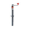 Bulldog Round Trailer Jack 155022 A-Frame 2,000 lbs Topwind, Bolt-On