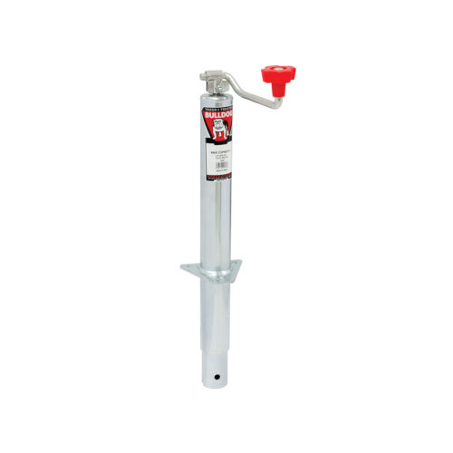 Bulldog Round Trailer Jack 155028 A-Frame 2,000 lbs. Topwind Bolt-On