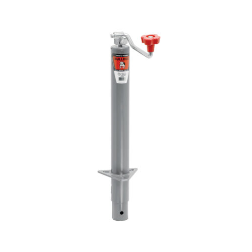 Bulldog Round Trailer Jack 155033 A-Frame 2,000 lbs. Topwind Bolt-On