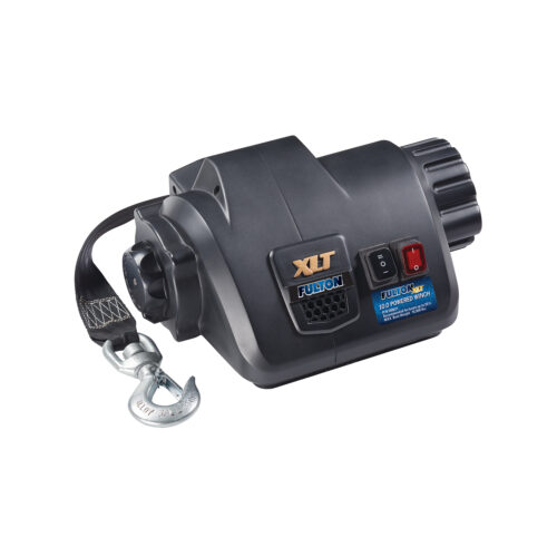 Fulton XLT 500621 Marine Trailer Winch Powered 10,000 lbs. 15 ft. Strap