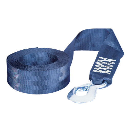 Fulton 501208 Trailer Winch Accessory, Strap w/ Hook, 2 in. x 12 ft.