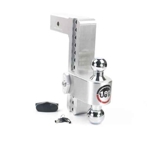 Weigh Safe Turnover Ball 10" Drop Hitch with 2.5" Shank
