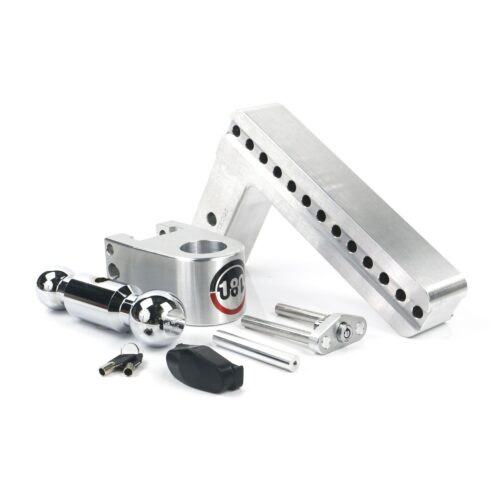 Weigh Safe Turnover Ball 10" Drop Hitch with 2.5" Shank