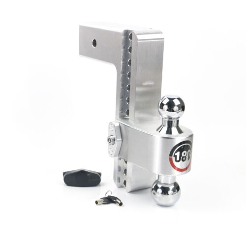 Weigh Safe Turnover Ball 10" Drop Hitch with 3" Shank