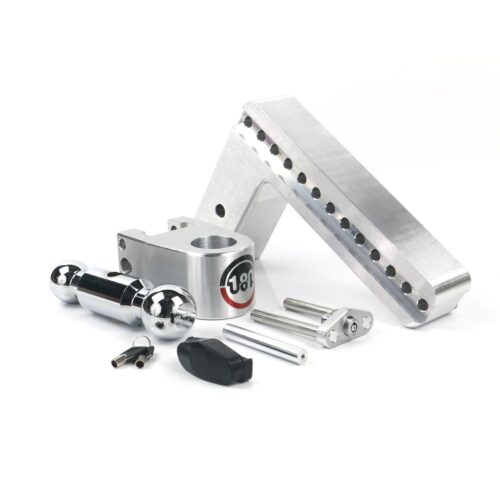 Weigh Safe Turnover Ball 10" Drop Hitch with 3" Shank