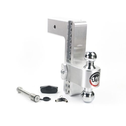 Weigh Safe Turnover Ball 10" Drop Hitch with 3" Shank- Keyed Alike WS05 Included