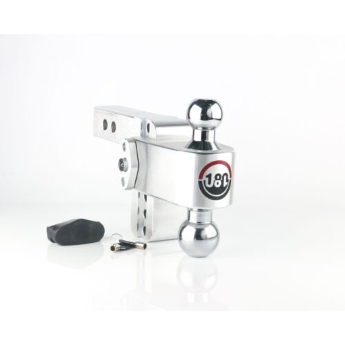 Weigh Safe Turnover Ball 4" Drop Hitch with 2" Shank