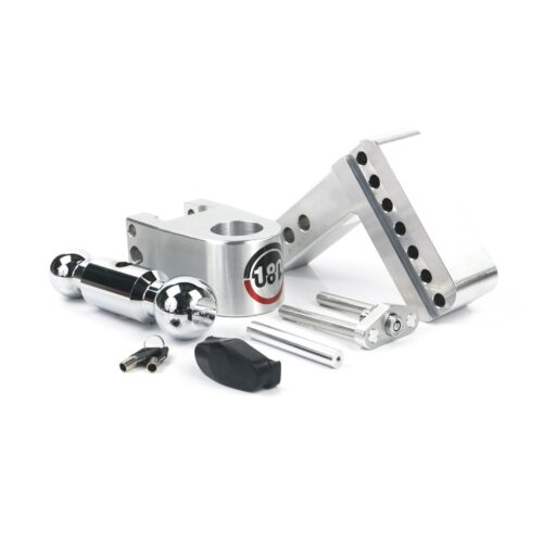 Weigh Safe Turnover Ball 4" Drop Hitch with 2" Shank