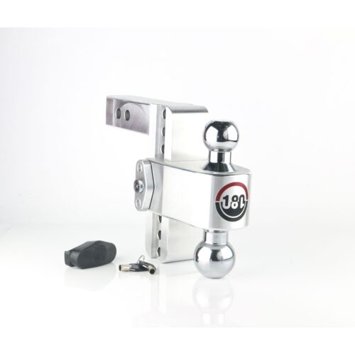 Weigh Safe Turnover Ball 6" Drop Hitch with 2" Shank