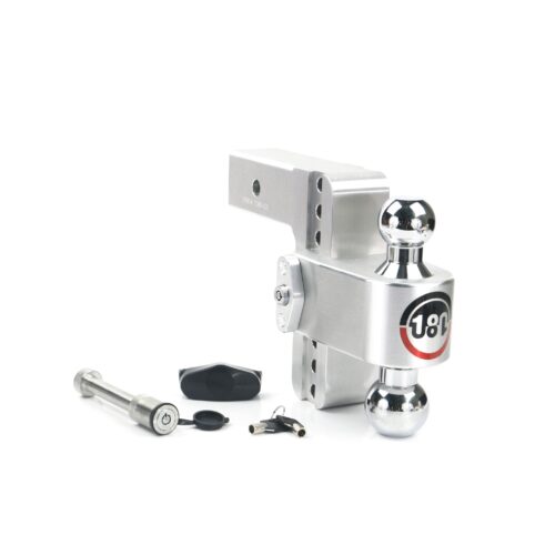 Weigh Safe Turnover Ball 6" Drop Hitch with 2.5" Shank Keyed Alike WS05 Included