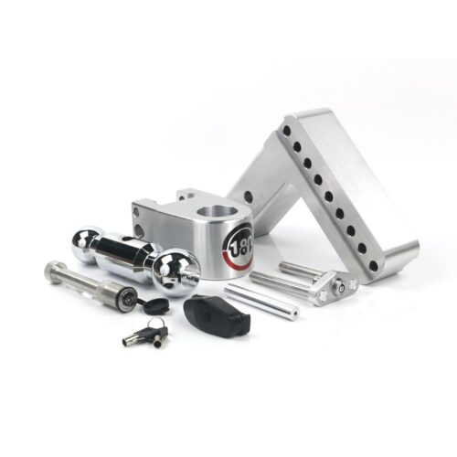Weigh Safe Turnover Ball 6" Drop Hitch with 2.5" Shank Keyed Alike WS05 Included