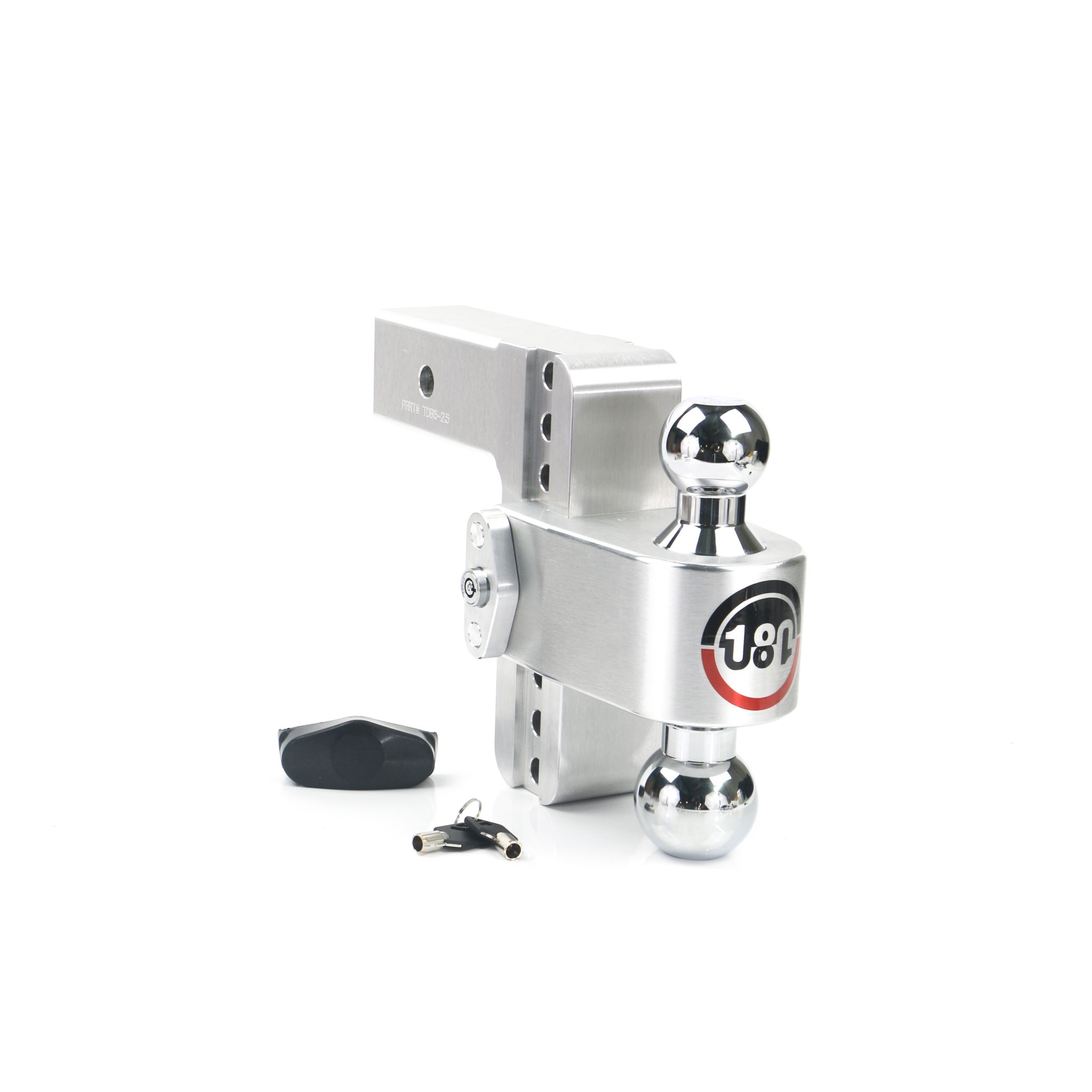 Weigh Safe Turnover Ball 6" Drop Hitch with 2.5" Shank
