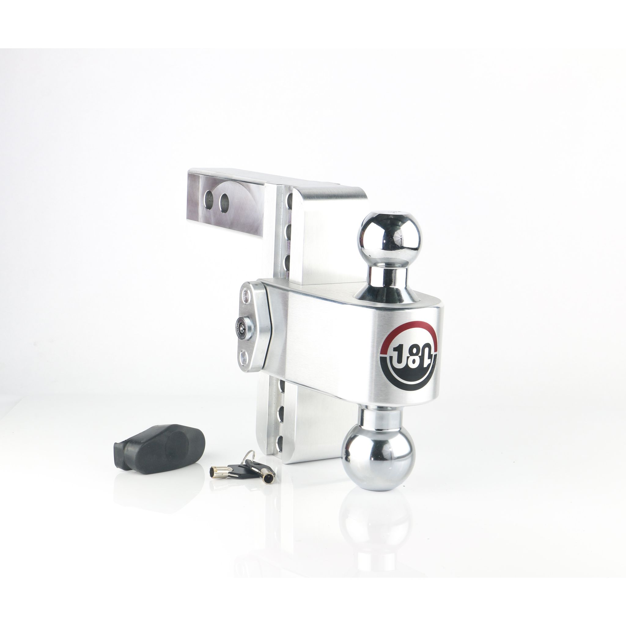 Weigh Safe Turnover Ball 6" Drop Hitch with 2" Shank