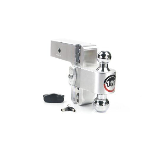 Weigh Safe Turnover Ball 6" Drop Hitch with 3" Shank