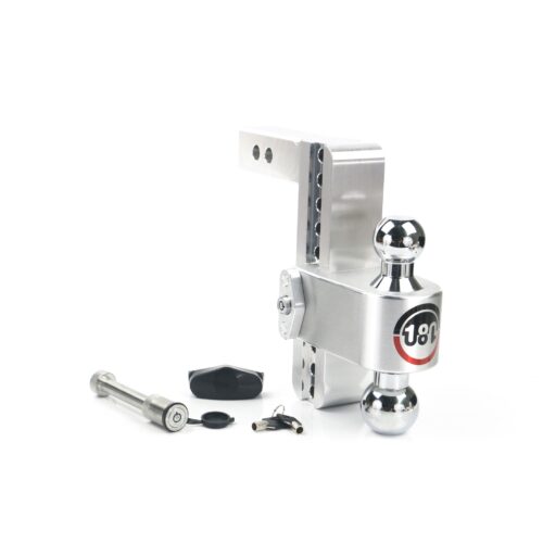 Weigh Safe Turnover Ball 8" Drop Hitch with 2" Shank Keyed Alike WS05 Included