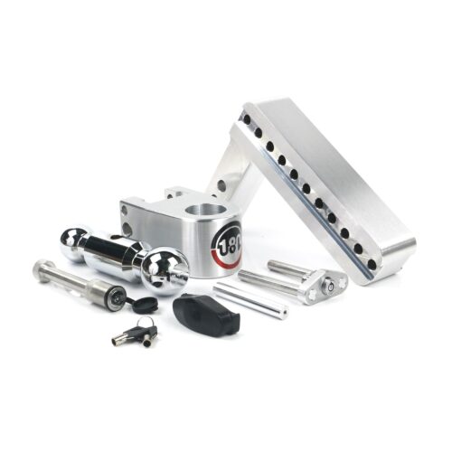 Weigh Safe Turnover Ball 8" Drop Hitch with 2" Shank Keyed Alike WS05 Included