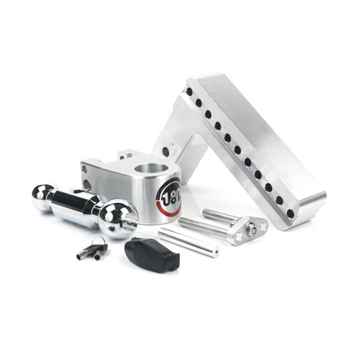 Weigh Safe Turnover Ball 8" Drop Hitch with 2.5" Shank