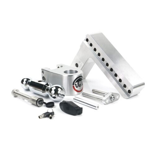 Weigh Safe Turnover Ball 8" Drop Hitch with 2.5" Shank Keyed Alike WS05 Included