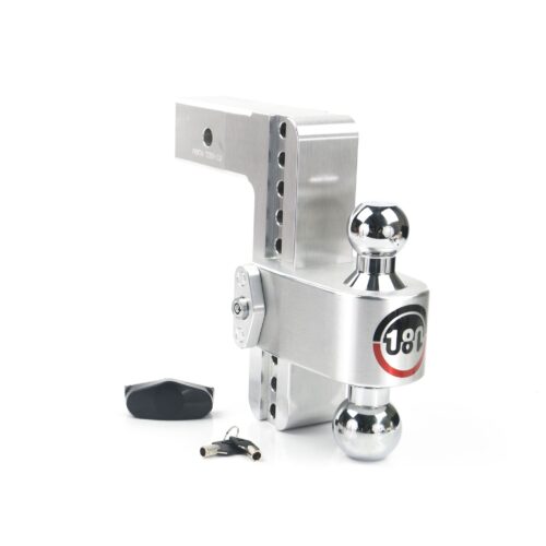 Weigh Safe Turnover Ball 8" Drop Hitch with 2.5" Shank