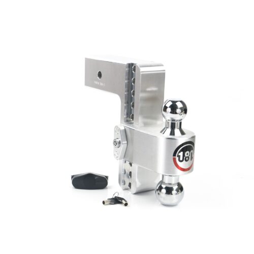 Weigh Safe Turnover Ball 8" Drop Hitch with 3" Shank