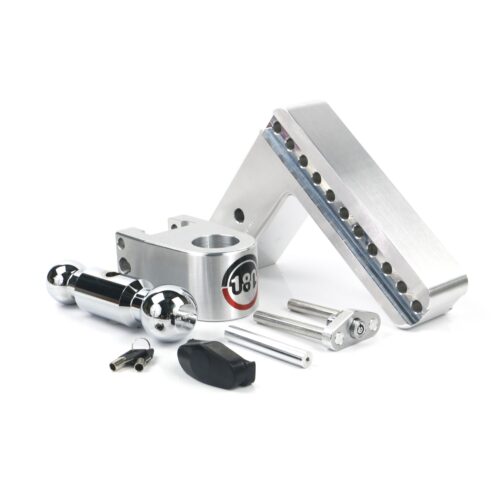 Weigh Safe Turnover Ball 8" Drop Hitch with 3" Shank