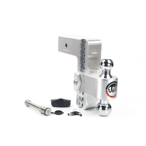 Weigh Safe Turnover Ball 8" Drop Hitch with 3" Shank Keyed Alike WS05 Included