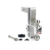 Weigh Safe Turnover Ball 10" Drop Hitch with 2.5" Shank Keyed Alike WS05 Included