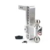 Weigh Safe Turnover Ball 10" Drop Hitch with 2" Shank