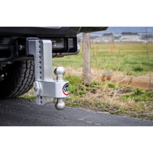 Weigh Safe Turnover Ball 10" Drop Hitch with 3" Shank