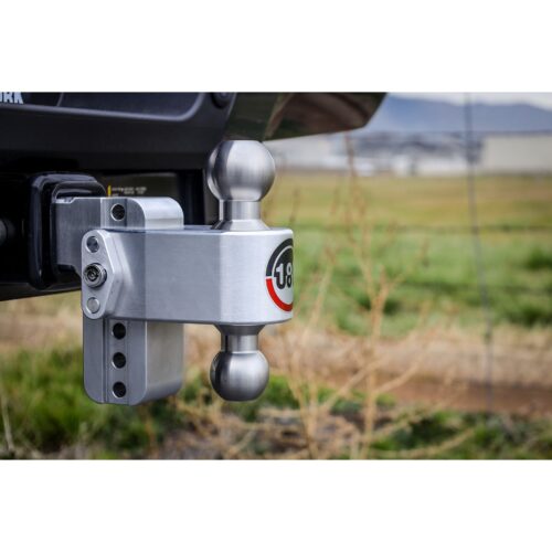 Weigh Safe Turnover Ball 4" Drop Hitch with 2.5" Shank