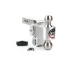 Weigh Safe Turnover Ball 4" Drop Hitch with 2" Shank