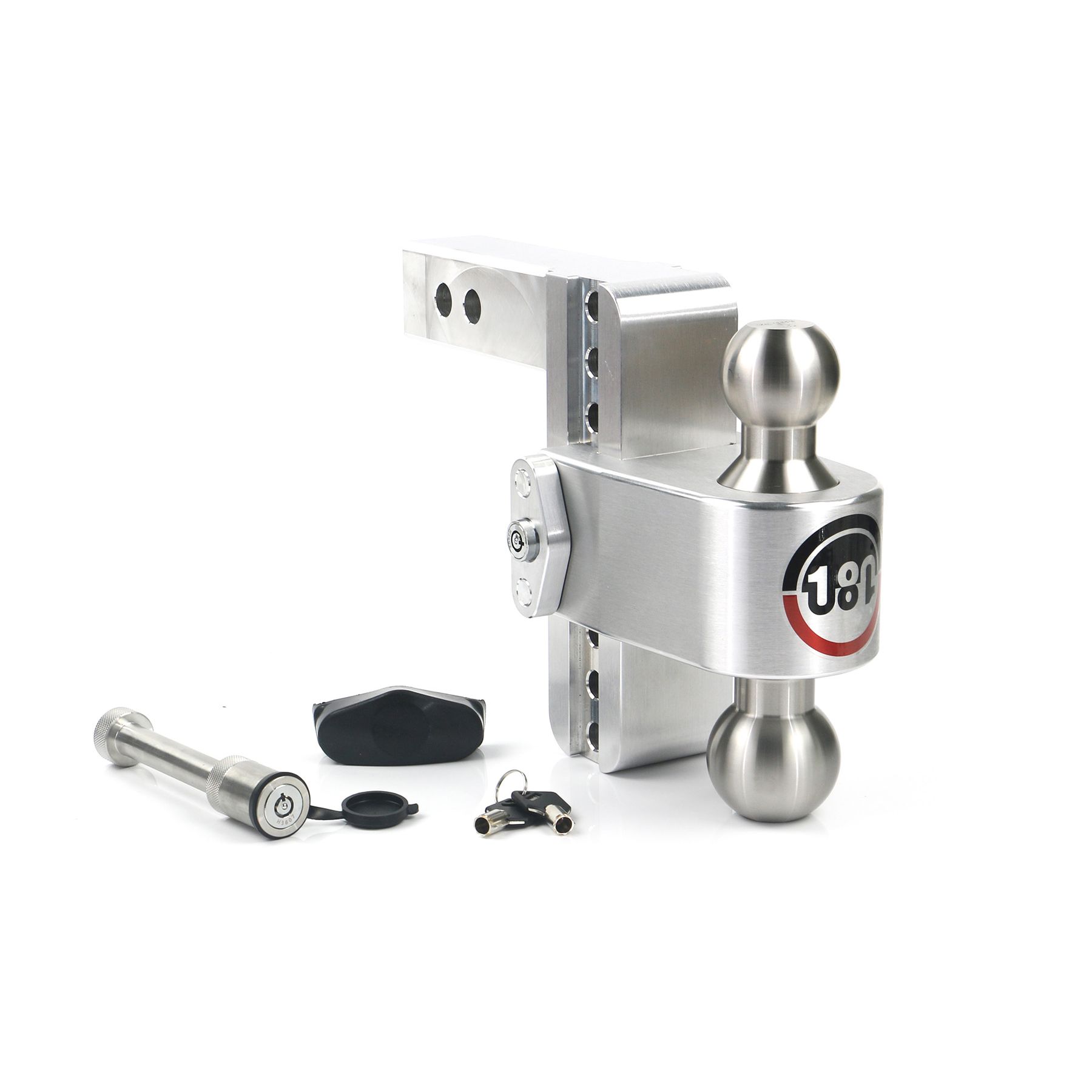Weigh Safe Turnover Ball 6" Drop Hitch with 2" Shank Keyed Alike WS05 Included