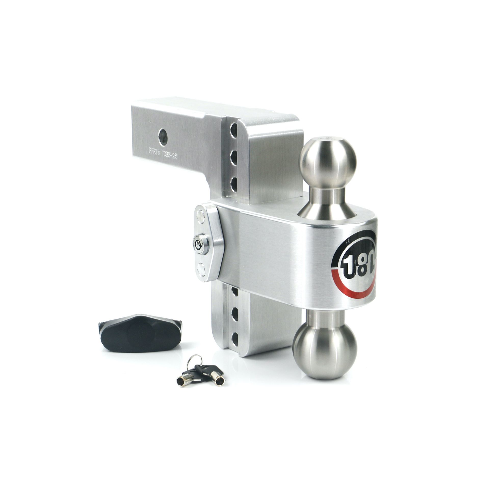 Weigh Safe Turnover Ball 6" Drop Hitch with 2.5" Shank