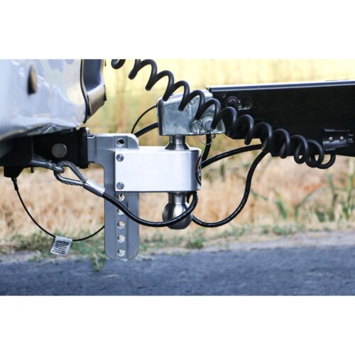 Weigh Safe Turnover Ball 6" Drop Hitch with 2" Shank