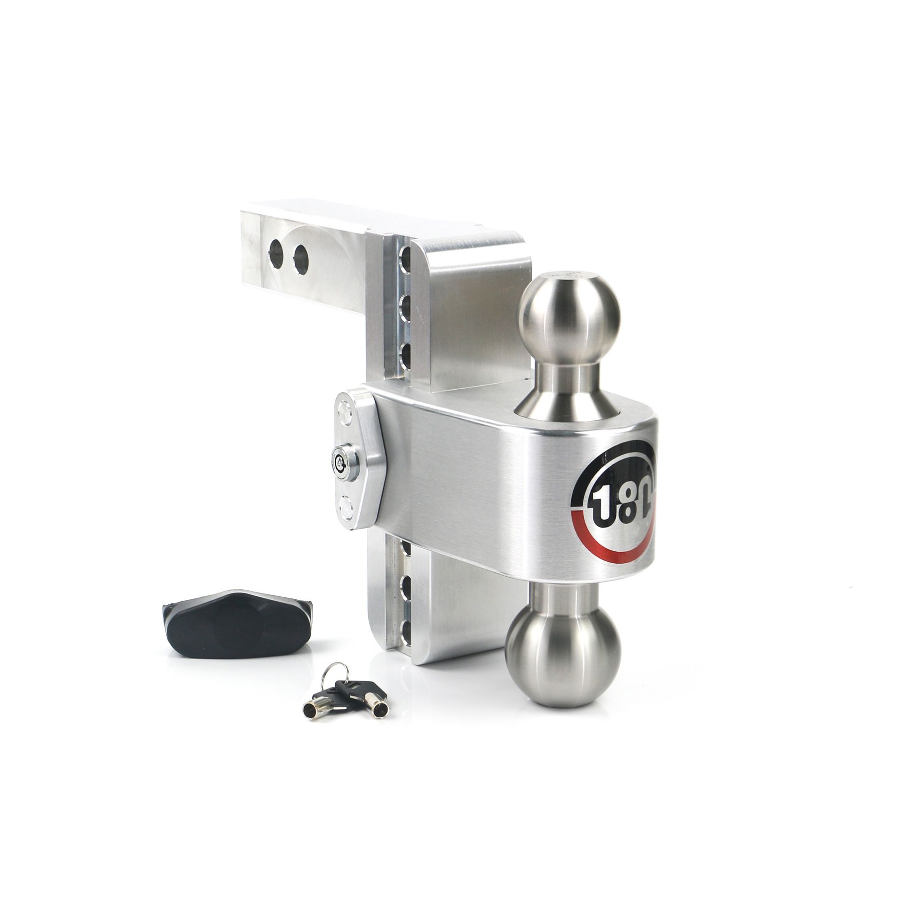 Weigh Safe Turnover Ball 6" Drop Hitch with 2" Shank