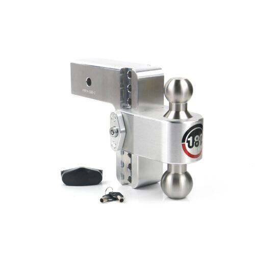 Weigh Safe Turnover Ball 6" Drop Hitch with 3" Shank