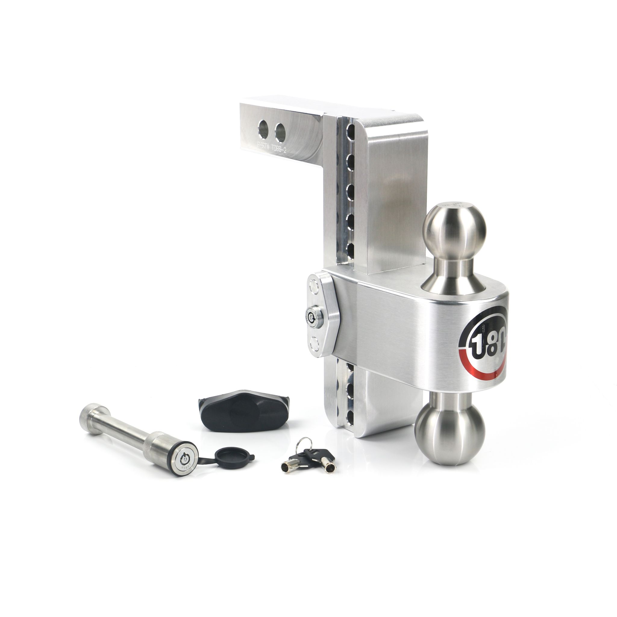 Weigh Safe 180° Aluminum Drop Hitch
