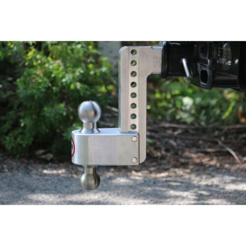 Weigh Safe Turnover Ball 8" Drop Hitch with 2.5" Shank